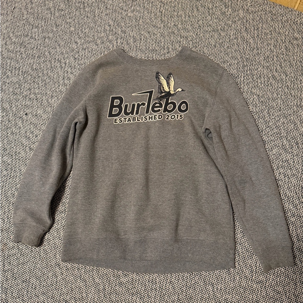 Burlebo Charcoal Fleece Sweatshirt